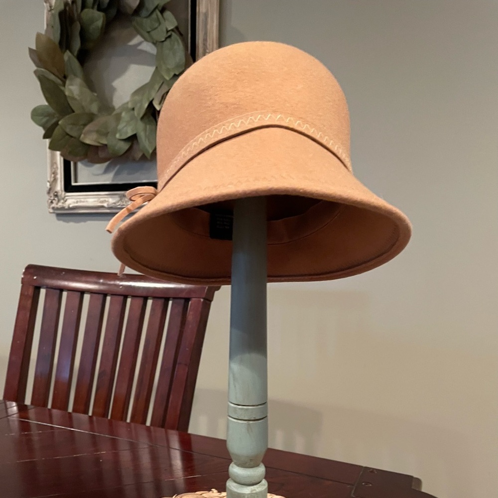 Wool Felt Cloche Hat